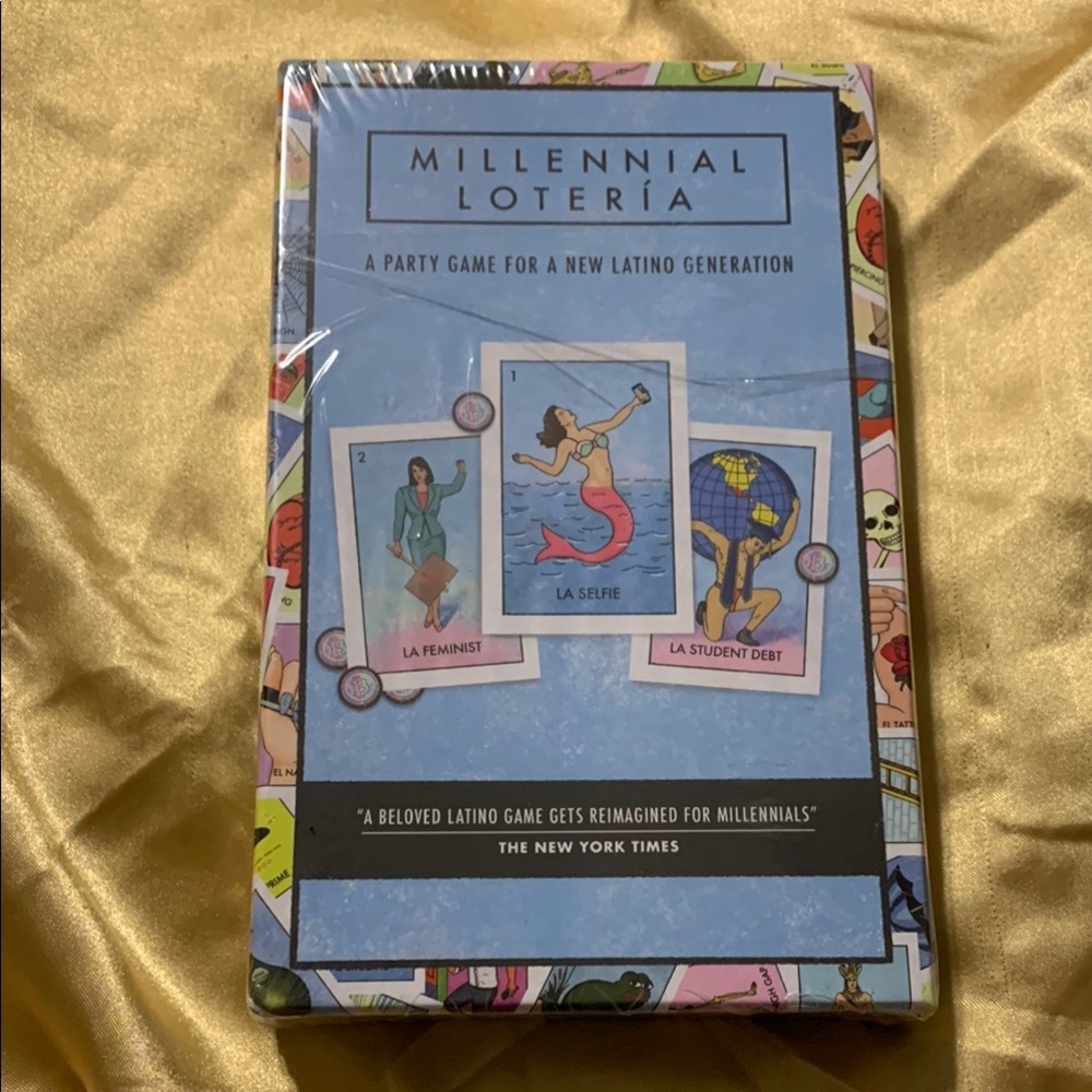 Millennial Lotería Party Game